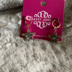 Sassy Jones Vantage star earrings